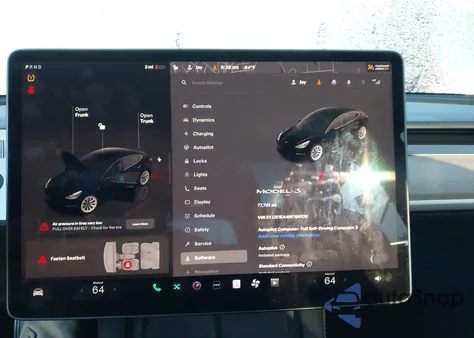 2022 Tesla Model 3 Rear-Wheel Drive from USA, damaged, VIN 5YJ3E1EA4NF190139